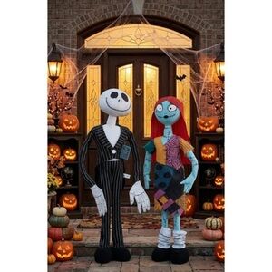 Tim Burton's The Nightmare Before Christmas Jack Skellington Sally Standing 3Ft